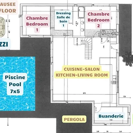 Heliosea, Piscine Chauffee, Jacuzzi, Climatisation